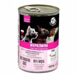 PetRepublic puszka dla psa z wieprzowiną 400 g