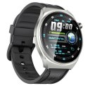 Kumi Smartwatch GW6 1.43 cala 300 mAh srebrny