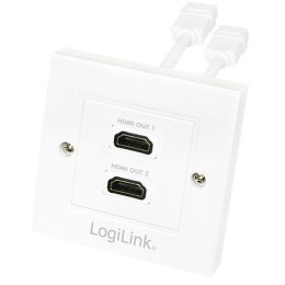 LogiLink Gniazdo 2xHDMI