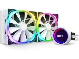 NZXT Chłodzenie wodne Kraken X63 white 280mm RGB podświetlane wentylatory i pompa