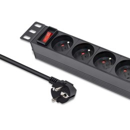 Qoltec Listwa zasilająca PDU do RACK 10