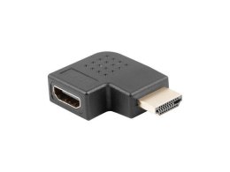 Adapter Lanberg AD-0036-BK HDMI(M) - HDMI(F) kątowy prawo czarny