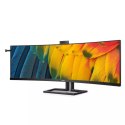 Philips Monitor 45 cali 45B1U6900CH VA Curved HDMIx2 DP USB-C HDR HAS Kamera