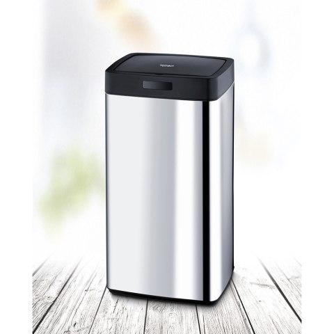 Lamart Bezdotykowy nierdzewny kosz na śmieci LT8044