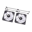 Thermaltake Wentylator - CT120 ARGB 12cm 2Pack Black