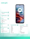 Motorola Smartfon moto g34 8/128 GB Forever Blue