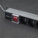 Qoltec Listwa zasilająca PDU do RACK | 16A | 16xFRENCH | Pionowa | 1.8m