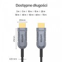 Unitek Kabel Optyczny HDMI 2.1 AOC 3m 4K60Hz C11026DGY