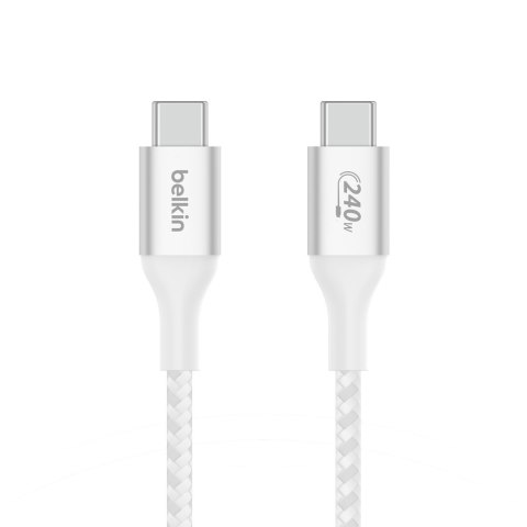 Kabel Belkin BoostCharge USB-C to USB-C Cable 240W 1m oplot White