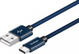 YENKEE Kabel USB A 2.0 / USB C transfer danych 480Mb/s /3A