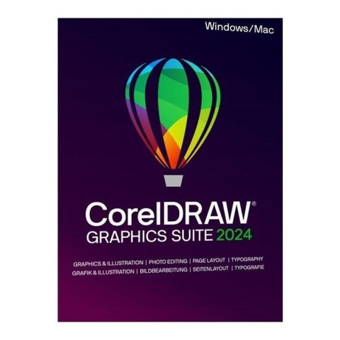 Program Corel DRAW Graphics Suite 2024 BOX WIN/MAC