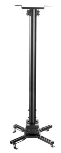 Neomounts Uchwyt sufitowy do projektora CL25-550BL1 h:74,5-114,5 cm czarny