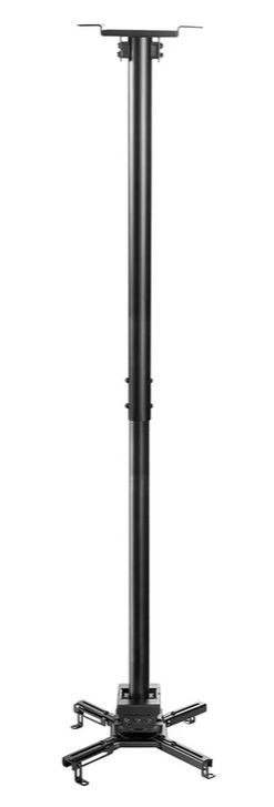 Neomounts Uchwyt sufitowy do projektora CL25-550BL1 h:74,5-114,5 cm czarny