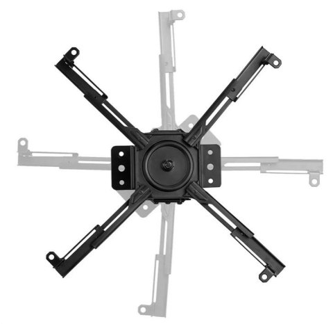 Neomounts Uchwyt sufitowy do projektora CL25-550BL1 h:74,5-114,5 cm czarny