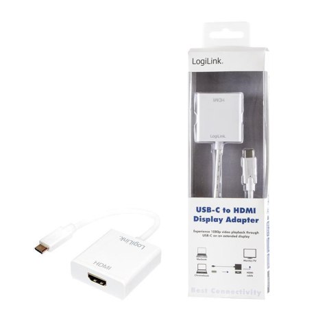 Adapter LogiLink UA0236A USB 3.1 typ-C - HDMI