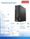 Lenovo Komputer ThinkCentre Neo 50s G4 SFF 12JF0022PB W11Pro i5-13400/8GB/512GB/INT/DVD/3YRS OS