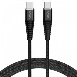 Savio Kabel USB typu C - USB typu C 5A 1m, CL-159