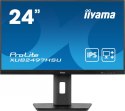 IIYAMA Monitor 24 cale XUB2497HSU-B1 IPS.HDMI.DP.2x2W.2xUSB(2.0).HAS(150mm). 250cd.1ms.100Hz /5y/