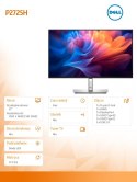 Dell Monitor 27 cali P2725H IPS LED Full HD(1920x1080)/16:9/HDMI/DP/USB-C/VGA/USB/5Y