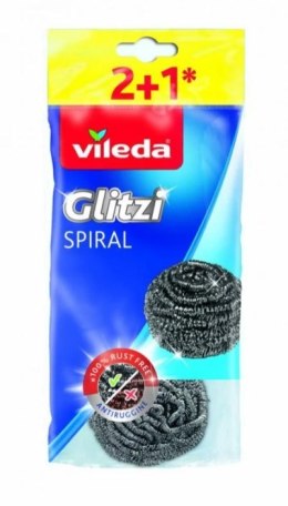 Zmywak stalowy Vileda Glitzi Spiral 3 szt.