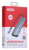 UNITEK HUB USB-C 3.1, 2X USB-A, 2X USB-C, 5 GBPS