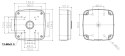 Dahua Adapter PFA121-V2 puszka