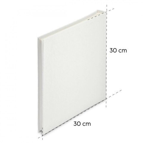Hama Album jumbo 30x30 wrinkled biały