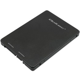 Qoltec Adapter na dysk M.2 SSD | SATA NGFF do SATA III | 2TB | Super speed 6Gb/s | Czarny