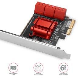 Adapter wewnętrzny Axagon PCES-SA6 PCIe do 6x SATA 6Gb/s