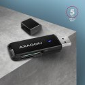 Zewnętrzny czytnik kart Axagon USB 3.2 Gen 1 Type-A do SD/microSD