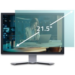 Qoltec Filtr światła niebieskiego 21.5 cala | 16:9 | Ochrona wzroku | Anti Glare | Matowy | na monitor