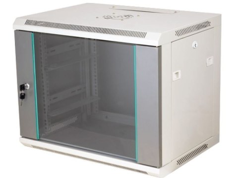 Q-LANTEC Szafka rack wisząca 19" 9U 600x450