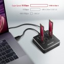 Stacja dokująca Axagon ADSA-M2C USB-C 3.2 Gen2 do 2x NVMe z funkcją klonowania