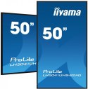 IIYAMA Monitor 50 cali LH5041UHS-B2 VA,4K,24/7,LAN,USB,HDMI