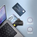 Zewnętrzny czytnik kart USB 2.0 do Micro SD / SD / Smart Card / SIM / AXAGON