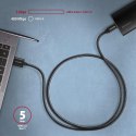 Kabel USB-C - USB-A USB 3.2 Gen 1 2m czarny Axagon