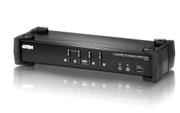 ATEN Przełącznik4 portowy USB 3.0 4K DP KVMP Switch CS1924-AT-G