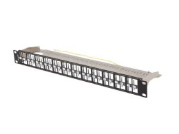 Patch panel Lanberg pusty 48 port 1U 19