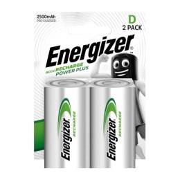 Akumulatorki Energizer R20 D Ni-MH 2500mAh - 2 sztuki