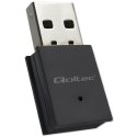 Qoltec Bezprzewodowy mini adapter Wi-Fi | BT 4.0 USB | standard N