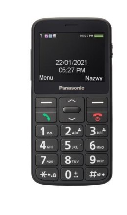 Panasonic Telefon dla seniora KX-TU160 czarny