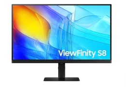 Samsung Monitor 27 cali ViewFinity S80UD IPS 3840x2160 UHD 16:9 1xHDMI 1xDP 1xUSB-C 90W 3xUSB 3.0 LAN KVM 5ms PinP/PbyP 60Hz HAS+PIV pła