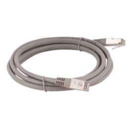 ALANTEC Patchcord F/UTP kat.6 PVC 0.5m szary