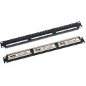 Q-LANTEC Patch panel UTP kat.6, 24 porty złącza LSA 1U