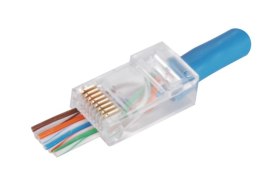 ALANTEC Wtyk przelotowy RJ45 UTP kat.6 (op.100 szt)