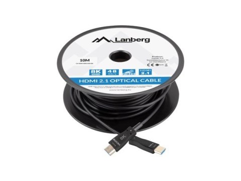 Lanberg Kabel HDMI M/M v2. 10M 8k optyczny AOC