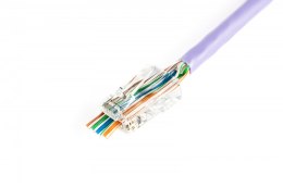 Digitus Wtyk RJ45 (8P8C) przelotowy, kat.5e, nieekranowany, AWG 26-24, opakowanie 100 sztuk