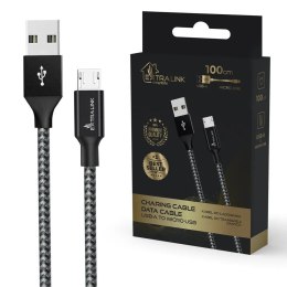 Extralink Kabel USB Typ-A do microUSB Smart Life 1m czarny