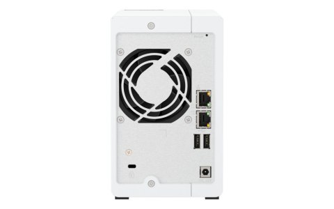 Qnap TS-216G, Tower, 2 x 2.5"/3.5" SATA, ARM 2.0GHz Quad core, 4GB, 1 x 2.5GbE + 1 x GbE, External adapter (PSU)