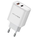 AWEI Ładowarka sieciowa 22,5W GaN USB-C Czarna